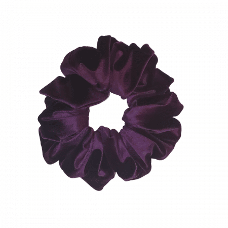 Xl purple velvet scrunchie