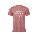 mental health organic t shirt