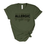 allergic to negative energy t shirt
