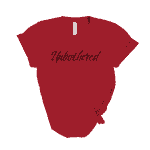 Unbothered t shirts - Canvas Red