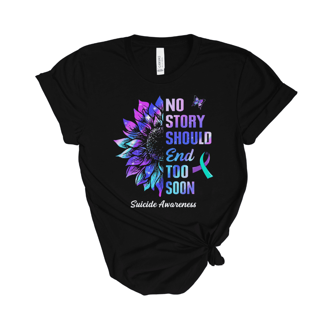 suicide awareness shirts - no story