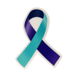 Suicide Awareness Ribbon Stickers