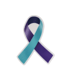 suicide awareness ribbon sticker