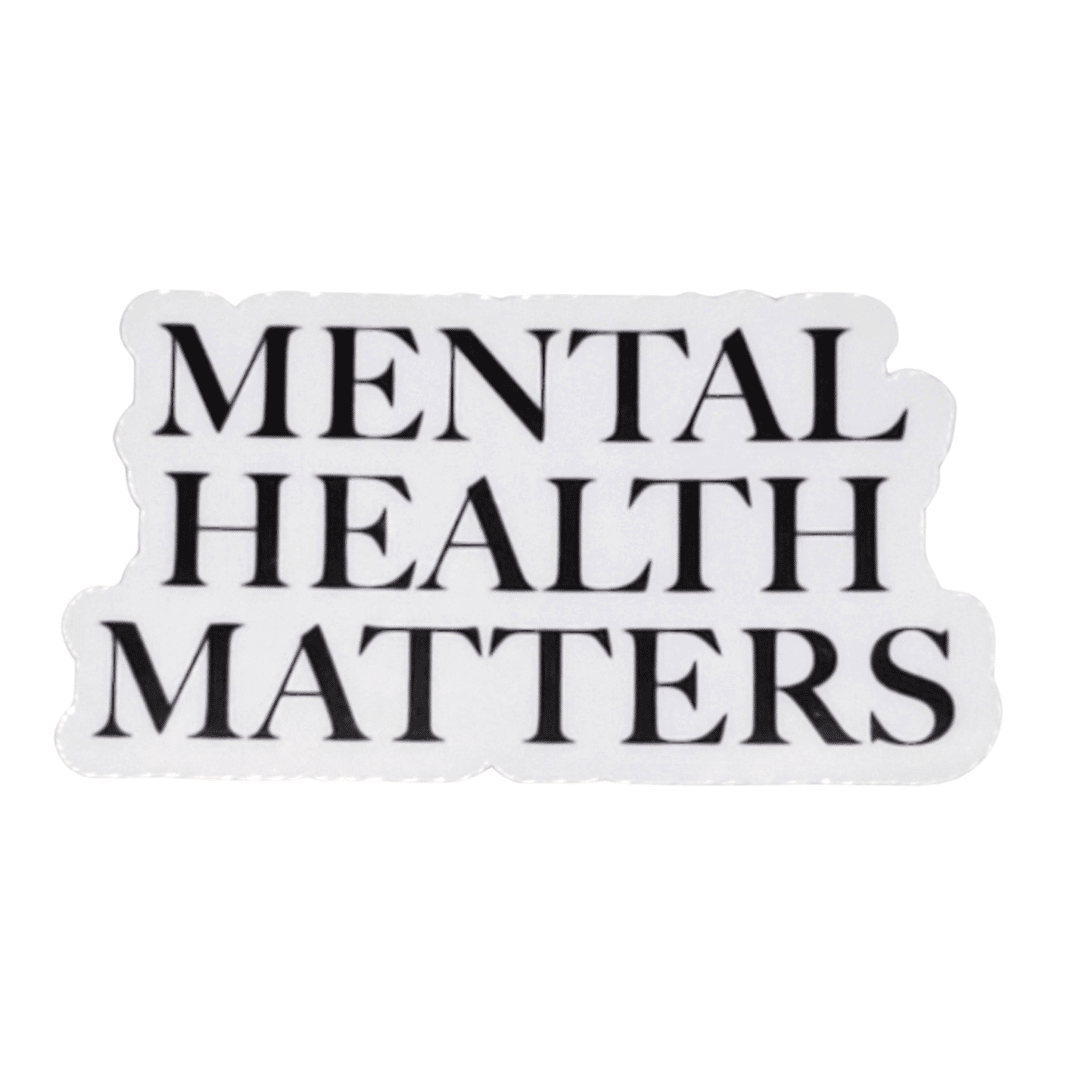 mental health matters stickers