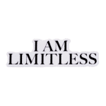 i am limitless affirmations sticker