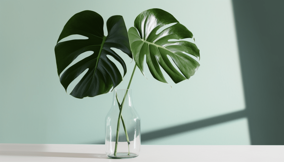 monstera leaf