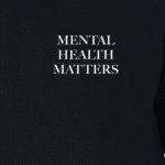 Mental health matters minimalist sweatshirt