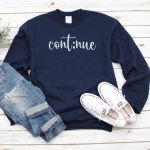 semicolon awareness sweatshirt