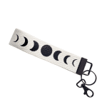 moon phases keychain