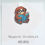 sloth magnetic bookmark