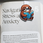 sloth magnetic bookmark