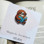 sloth magnetic bookmark