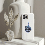 Middle Finger Skeleton Sticker - Image 4