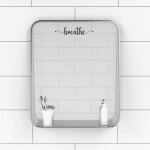 breathe mirror decal