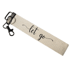 Let Go Keychain Wristlet