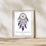 Aquarius Affirmation Art Print