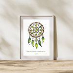 Leo Affirmation Art Print
