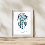 Libra Affirmation Art Print