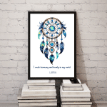 Libra Affirmation Art Print