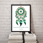 taurus art print